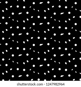 Abstract vector monochrome background. Halftone illustration pattern