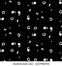 Abstract vector monochrome background. Halftone illustration pattern