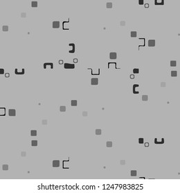 Abstract vector monochrome background. Halftone illustration pattern