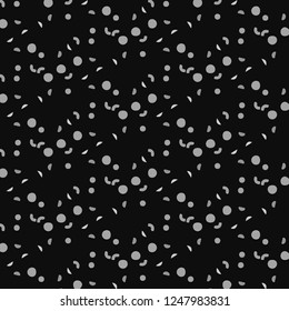 Abstract vector monochrome background. Halftone illustration pattern