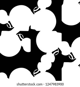 Abstract vector monochrome background. Halftone illustration pattern