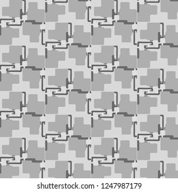 Abstract vector monochrome background. Halftone illustration pattern