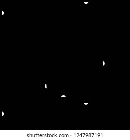 Abstract vector monochrome background. Halftone illustration pattern