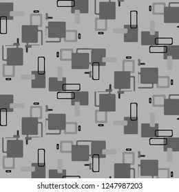Abstract vector monochrome background. Halftone illustration pattern