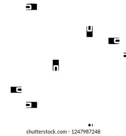 Abstract vector monochrome background. Halftone illustration pattern