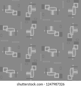 Abstract vector monochrome background. Halftone illustration pattern