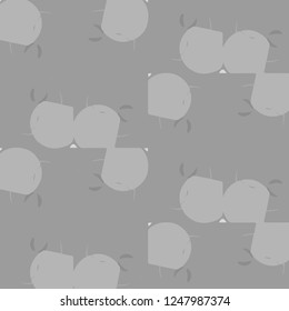 Abstract vector monochrome background. Halftone illustration pattern