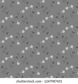 Abstract vector monochrome background. Halftone illustration pattern