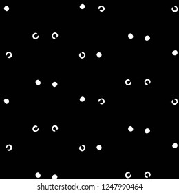 Abstract vector monochrome background. Halftone illustration pattern