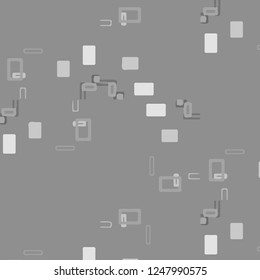 Abstract vector monochrome background. Halftone illustration pattern