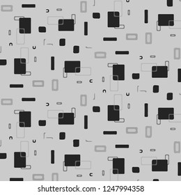 Abstract vector monochrome background. Halftone illustration pattern