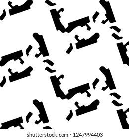 Abstract vector monochrome background. Halftone illustration pattern
