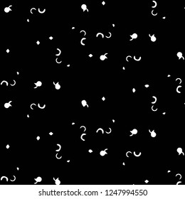 Abstract vector monochrome background. Halftone illustration pattern