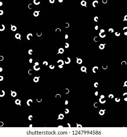 Abstract vector monochrome background. Halftone illustration pattern