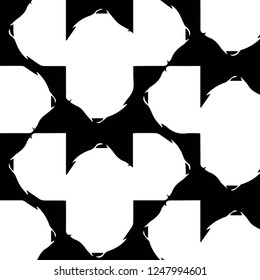 Abstract vector monochrome background. Halftone illustration pattern
