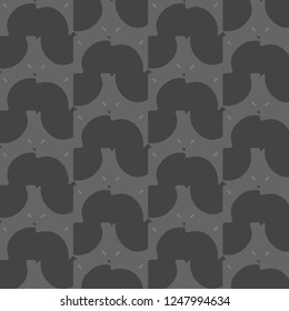 Abstract vector monochrome background. Halftone illustration pattern