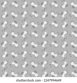 Abstract vector monochrome background. Halftone illustration pattern