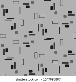 Abstract vector monochrome background. Halftone illustration pattern