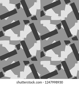 Abstract vector monochrome background. Halftone illustration pattern