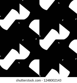 Abstract vector monochrome background. Halftone illustration pattern