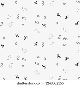 Abstract vector monochrome background. Halftone illustration pattern