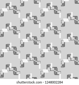 Abstract vector monochrome background. Halftone illustration pattern