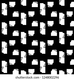 Abstract vector monochrome background. Halftone illustration pattern