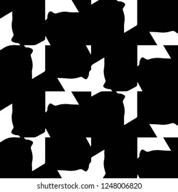Abstract vector monochrome background. Halftone illustration pattern
