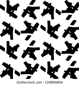 Abstract vector monochrome background. Halftone illustration pattern