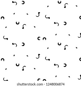 Abstract vector monochrome background. Halftone illustration pattern