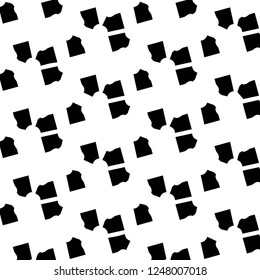 Abstract vector monochrome background. Halftone illustration pattern
