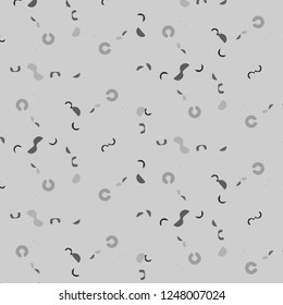 Abstract vector monochrome background. Halftone illustration pattern