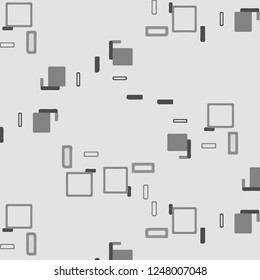 Abstract vector monochrome background. Halftone illustration pattern