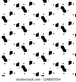 Abstract vector monochrome background. Halftone illustration pattern