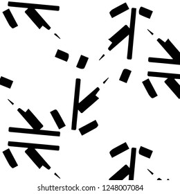 Abstract vector monochrome background. Halftone illustration pattern