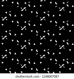 Abstract vector monochrome background. Halftone illustration pattern