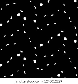 Abstract vector monochrome background. Halftone illustration pattern