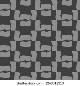 Abstract vector monochrome background. Halftone illustration pattern