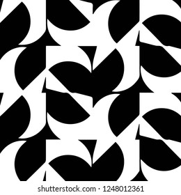 Abstract vector monochrome background. Halftone illustration pattern