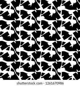 Abstract vector monochrome background. Halftone illustration pattern