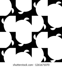 Abstract vector monochrome background. Halftone illustration pattern