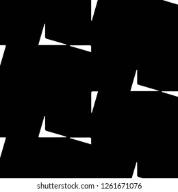 Abstract vector monochrome background. Halftone illustration pattern