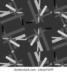 Abstract vector monochrome background. Halftone illustration pattern