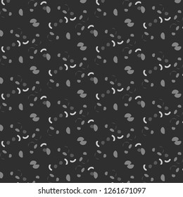Abstract vector monochrome background. Halftone illustration pattern