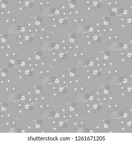 Abstract vector monochrome background. Halftone illustration pattern