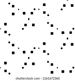 Abstract vector monochrome background. Halftone illustration pattern