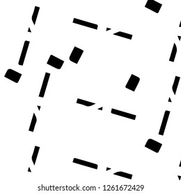 Abstract vector monochrome background. Halftone illustration pattern