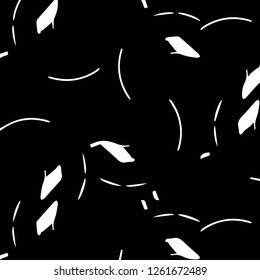 Abstract vector monochrome background. Halftone illustration pattern