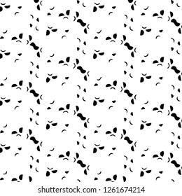 Abstract vector monochrome background. Halftone illustration pattern