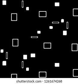 Abstract vector monochrome background. Halftone illustration pattern